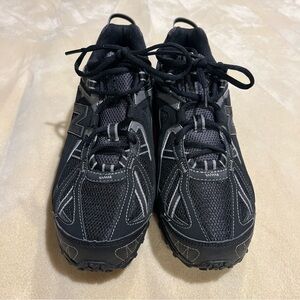 NWOB New Balance 411 All Terrain Hiking Men's 9 4E Wide Black Trail Shoes